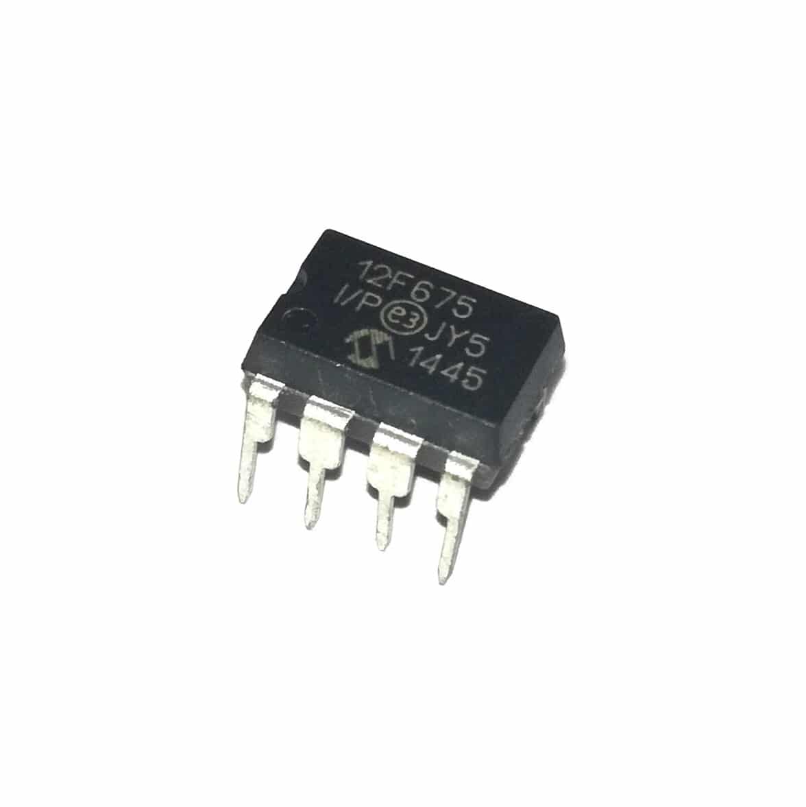 Automatic plant Irrigation using a PIC12F675 microcontroller.