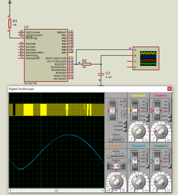 Pure sine wave generation using PIC microcontroller
