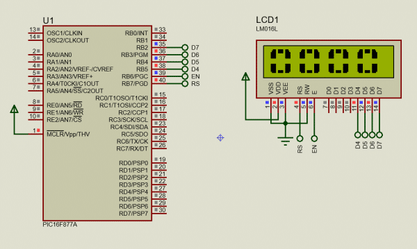 BIG Font display with 16x2 LCD - Lab Projects BD