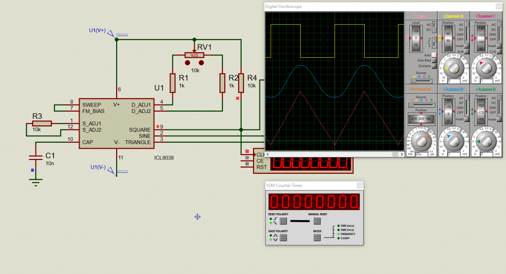 Function Generator with ICL8038 Lab Projects BD