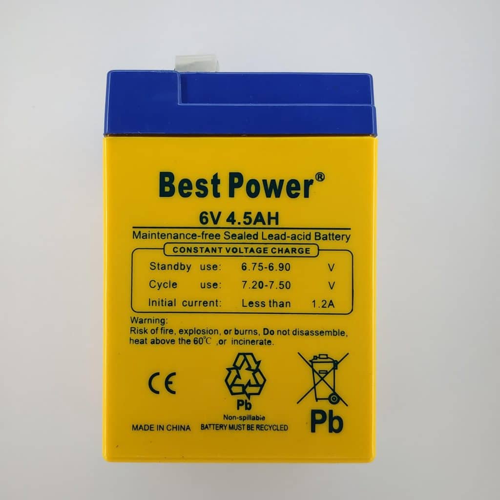 6V battery