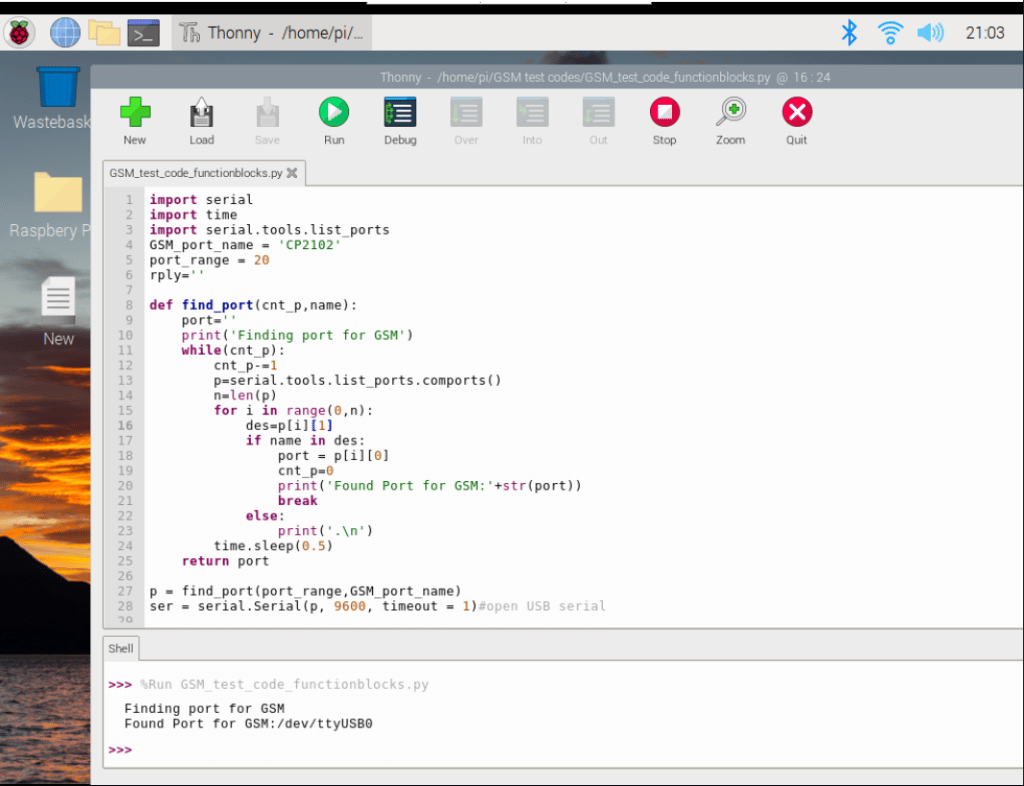 Detecting USB Port or devices in Pi
