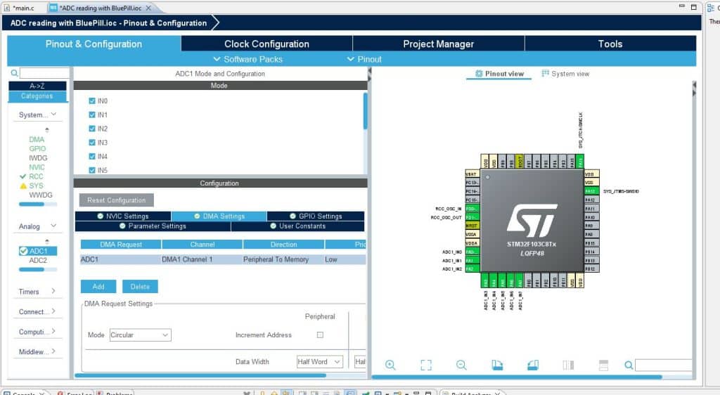 DMA in STM32