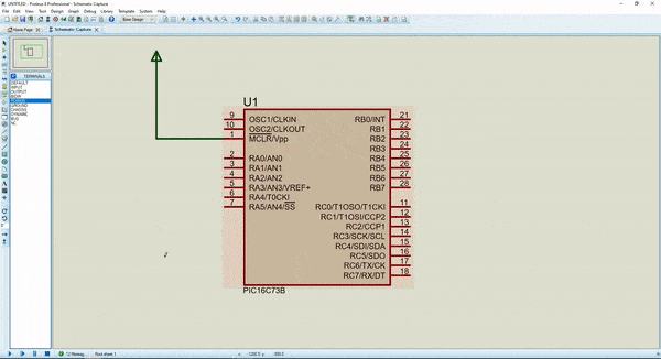 Learning PIC Microcontrollers Programming, mikroC, simulation, proteus ISIS