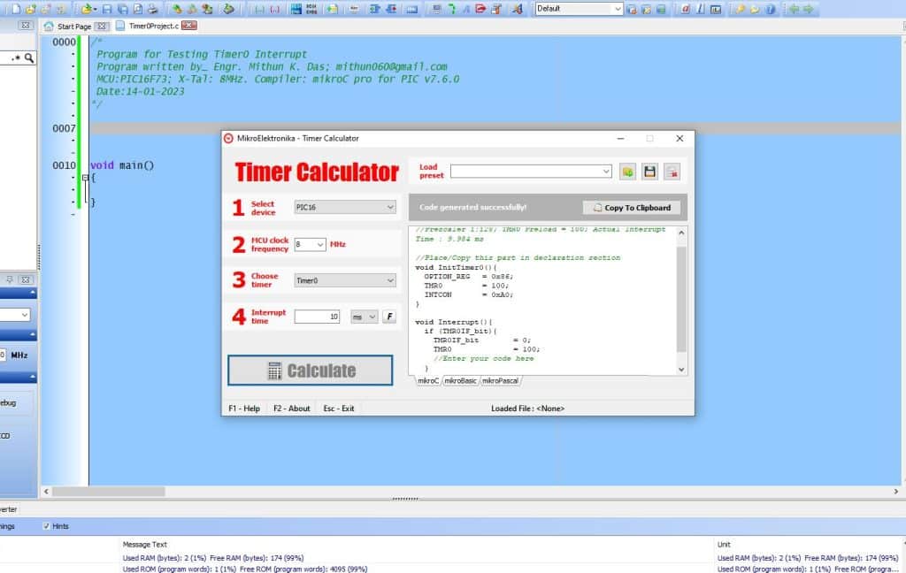 Understanding Timer0