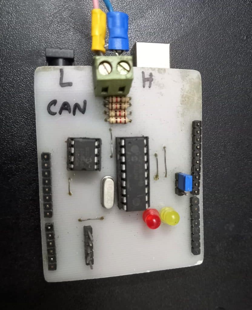 CAN Bus Simulator with MCP2515 and Arduino