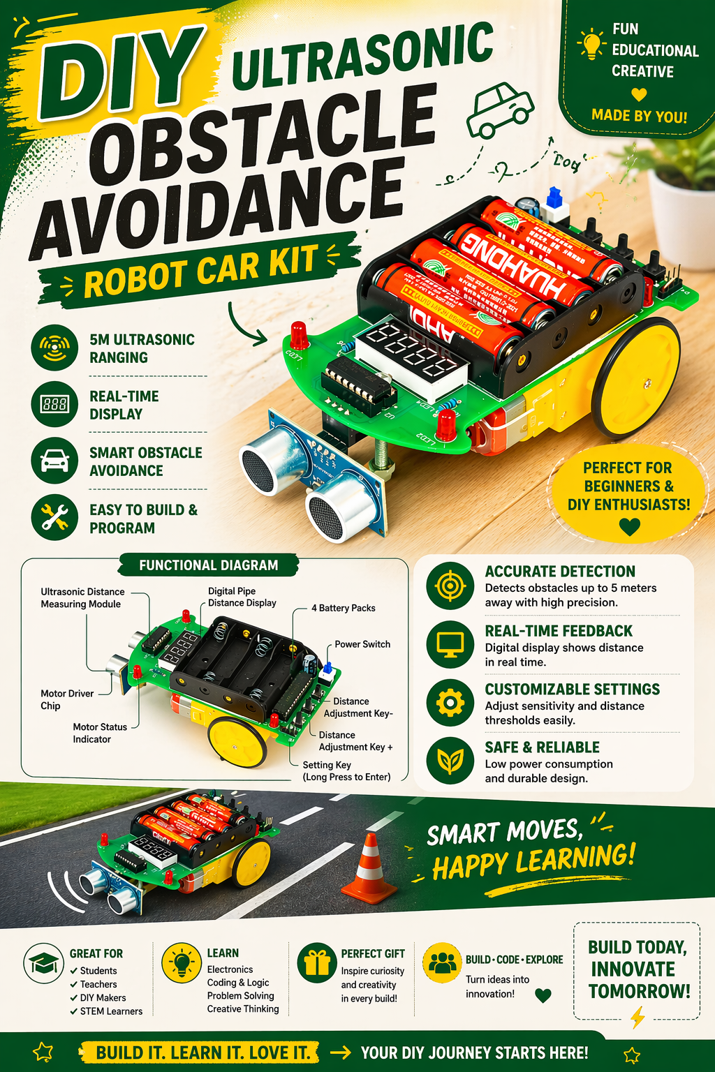 Best DIY Robot Car Kits to learn Robotics in 2026