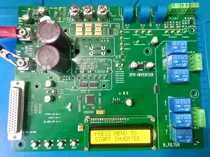 Three-Phase Pure Sine Wave Inverter